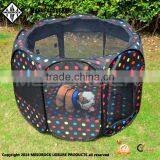 Pop up Indoor&outdoor Breathable Folding Exercise Pen Pet Kennel Dog Cage thumbnail-3