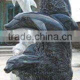 Marble Dolphin Sculpture thumbnail-1