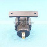 High Quality 5V~30V Car Dual Port Digital Voltmeter And Ammeter Socket With Bracket One Hole Panel thumbnail-3