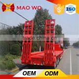 MAOWO 3 Axles Used Low Bed Semi Trailer for Sale thumbnail-3