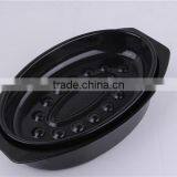 Chinese Hot Sale Kitchen Oval Roaster Pan Enamel Cookware thumbnail-6
