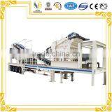 Construction Building Block Concrete Waste Brick Crushing Plant and Sorting Mobile Plant thumbnail-1