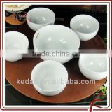 China Factory Wholesale White Ceramic Porcelain Dinner Set Sauce Dish