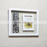 2016 New Style Glass Printing Wooden Photo Frame With Inset Inner Board thumbnail-2