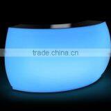 LED Light Tall Commercial Restaurant Bar Counter Design for Sale thumbnail-1