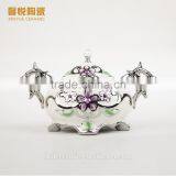 Hot Sale 31*16*18.5cm Bulk Ceramic Ashtray With Lid thumbnail-2