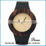 Handmade Personized Wooden Watch ,engraved Bamboo Wooden Watch for Men thumbnail-5
