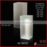 Lighted Wedding Columns Acrylic thumbnail-3