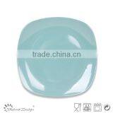 20pcs Newest High Quality Light Blue Ceramic Stoneware Square Dinnerware Set thumbnail-5