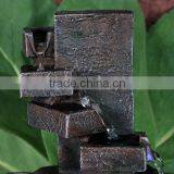 Spiral Staircase Tabletop Water Fountain With LED Light thumbnail-2