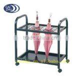 High Quality Beautiful Metal Power Coated Round Umbrella Holder thumbnail-5