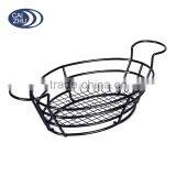 Chrome Wire Oval Bread Basket thumbnail-1