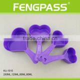 Set of 4pcs Plastic Measuring Spoon(16-18-23) thumbnail-1
