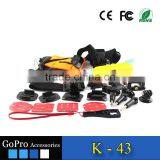 Bundle of Accessories Sets Kit Used for Gopros Heros 4 Action Camera Case thumbnail-2