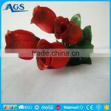 Romantic and Unique Purple Rose Plastic Flower Decorative thumbnail-3