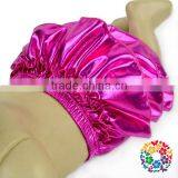 Hot Sale ! Hot Pink Sequin Bloomers Useful Baby Diaper Cover 3 Layers Ruffle Bloomers For Kids