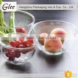 Round Unique Wonderful Large Glass Salad Bowl thumbnail-3