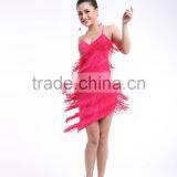 Stelisy Sale Sexy Black Tassel Latin Dress Fashion Tassel Dress thumbnail-4