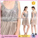 2017 Cloth Woman Short Summer Sequin Dress thumbnail-1