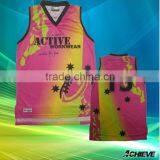 Custom Logo Dryfit Basketball Uniforms Air Cargo Services thumbnail-3