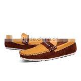 Male Casual Shoes Fashion New Model Style From China Factory, High Quality Men Casual Peas Shoes Sample With Leather thumbnail-3