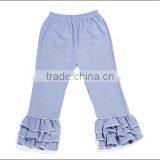 2016 Wholesale Baby Leggings Ruffle Pants Organic Baby Clothes thumbnail-4