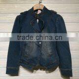 GZY Top Design Lady Denim Jacket Stock thumbnail-2