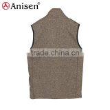 Best Selling Brown Windbreaker Kids Fleece Vest thumbnail-2