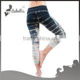 Capri Pants Wholesale Women Fashion Soft Sports Yoga Pants thumbnail-3