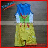 Top Quality Dye Sublimation Printing Plus Size Tri Wetsuit Lycra Triathlon Suit Men thumbnail-2