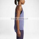MGOO Custom Made Sleeveless Low Armhole Sport Tank Top Women Blank Lightweight T-shirts For Gym thumbnail-4