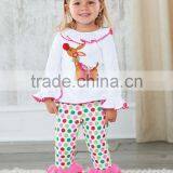 HOT Sale Children Ruffle Clothing Cute Animal Clothes Baby Clothes Kids Outfit thumbnail-5