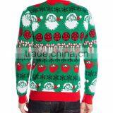Men Green Sweater Striped Christmas Pattern Christmas Decorations thumbnail-2