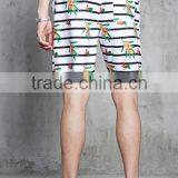 Full Sublimation Hawaii Flower Print Boards Shorts for Man thumbnail-3