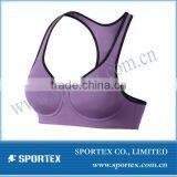 2017SS Cross Back Wide Strap Breathable Ladies Sports Bra, Yoga Bra, Running Bra thumbnail-4