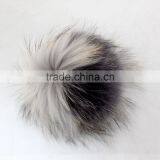 Myfur 2016 Fashion Hat Accessories Fur Ball Hot Sale Genuine Raccoon Fur Pom Poms thumbnail-1