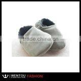 New Arrival Colorful Fabric Baby Crib Moccasins thumbnail-5