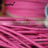 Navy Blue Waxed Cotton Shoelace thumbnail-2