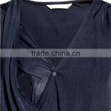 Custom Summer Fashion Elastic Satin Adult Breastfeeding Nursing Dress thumbnail-5