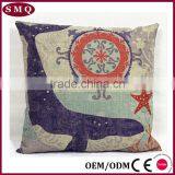Europe Popular Ocean Style Simple Cute Natural True Linen Seat Cushion thumbnail-6