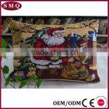 Christmas Colorful Bolster Tapestry Pillow Covers thumbnail-2