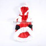 Wholesale Pet Puppy Dog Christmas Clothes Santa Claus Costume Outwear Coat Apparel Hoodie thumbnail-3