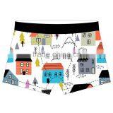 High Quality Printing Custom Men Underwear Breathable Sexy Male Boxer