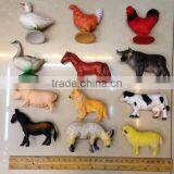 Farm Animal Figure Toy/PVC Farm Animal Models Cartoon Mini Plastic Toys