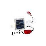 1.5w Solar Panel Home Light Kits LED Desklamp with Discharge Indicator Light