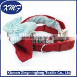 Durable Nylon Material Adjustable Pet Dog Collar With Bowknot thumbnail-5