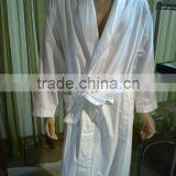 Sleeveless Waffle Bathrobe Manufacturers Wholesale Price of Gold Sellers thumbnail-2