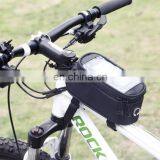 Waterproof 5.5" Bike Bicycle Cycling Frame Pannier Front Tube Phone Bag thumbnail-6