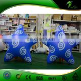 New Design Star Shaped Christmas Hanging Ornament / Inflatable Helium Balloon Model for Party