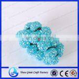 2014 Fashion Blue Diamond Ball Elastic Bracelet thumbnail-1